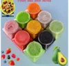 OEM Natural 9 Fruit Scent Face Body Scrubs Reinigingsgel Private Label Scrub Mydraterende exfoliatie