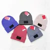 Fashion Letter Knitted Hats Winter Beanies Unisex Silver Silk Skull Caps Designer Bonnet Men Women Crochet Hat Knitting Beanie Trendy Ear Muff 5Colors