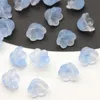 10 Stück 12 mm Blumenform, Lampwork-Kristallglas, lose Perlen für Schmuckherstellung, DIY-Bastelarbeiten