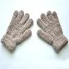 Children's Mittens Warmom Coral Fleece Thicken Kids Glove Winter Keep Warm Children Baby Plush Furry Full Finger Mittens Soft Gloves For 5-11Years 20221014 E3