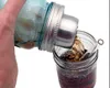 Nuovo barattolo muratore coperchio in acciaio inossidabile per barattoli per bocchetta regolari barattoli arrugginiti shaker shaker sbir