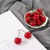 Party Decoration 20/40/60Pcs Fake Cherry Artificial Fruit Model Black Red Cherries Simulation Food Crafts DIY Background