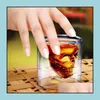 Wine Glasses 25Ml 70Ml 150Ml 250Ml Wine Cup Skl Glass S Beer Whiskey Halloween Decoration Creative Transparent Drinkware Drinking Gla Dhgte