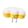 Veilleuses WoodPow capteur de lumière contrôle nuage forme EU US Plug nouveauté lampe pour enfants pour chambre de bébé cadeau illuminateur