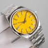 남성 시계 자동 기계식 시계 41mm 스테인레스 스틸 방수 Montre De Luxe 캐주얼 비즈니스 손목 시계