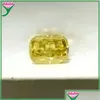 Other See Pic Primary Color Golden Yellow Moissanites Stone Excellent Baguette Cushion Shape Diamonds For Pass Gra Certificate Carvin Dhobe
