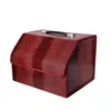 Crocodile Pattern Trunk Storage Box PU Leather Large Storage Bag Folding Organizer Boxs For Car Waterproof Auto Accessories