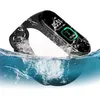 Orologi intelligenti M4pro Bracciale intelligente Misurazione della temperatura Esercizio elettronico Passo Frequenza cardiaca Pressione sanguigna Ossigeno nel sangue Bracciale5817190