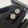 Pendientes con dijes de cobre a la moda, accesorios, joyería, pendiente con símbolo G de diamantes de imitación