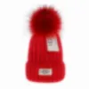 Mode beanies hattar varum￤rke m￤n kvinnor h￶st vinter hattar sport stickad hatt tjockare varm casual utomhus cap beanie brev broderi m-7