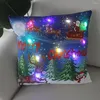 Poduszka LED Cover Dekoracje świąteczne do domu dekoracyjne prezenty Święta