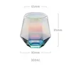 Wine Glasses 300ml Milk Colored Crystal Glass Geometry Hexagonal Cup Phnom Penh Whiskey Cups s