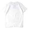 Fawn Printed Short Sleeve Tees Loose Round Neck T-shirts Breathable Comfortable