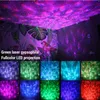 Effetti LED Sky Lampada laser Proiettore stellare Ocean Wave Luce notturna con altoparlante Bluetooth per la casa Bambini Decorazione della stanza per adulti7281440