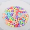 Beads 8mm 10mm Mixed Color Straight Hole Acrylic 32 Tangent Plane Horn For Jewelry Making DIY Bracelet Necklace Bag Accessories