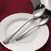 Dinnerware Sets 24pcs/4 Set Stainless Steel Cutlery Knives Forks S Poons Royal Silver Dinner Service Kitchen & Accessories