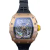 Zakelijk Vrije tijd Rm11-03 Volautomatisch mechanisch horlogeband Herenhorloge YBX7