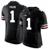 NCAA College Football Ohio State Buckeyes Jersey 1 Justin Fields 12 Cardale Jones 47 AJ Hawk 21 Parris Campbell 1 Braxton Miller 16 JT