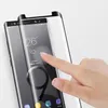 9d gehard glas vol gebogen voor Samsung Galaxy S10 S20 S21 Ultra S22 5G S23 schermbeveiliging Note 9 10 20 Ultravriendelijke kas met retailbox