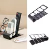 Flores decorativas 4 quadro TV/DVD STEP de controle remoto armazenamento de armazenamento móvel suporte de telefone Organizador Acessórios domésticos