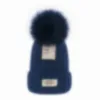 ファッションビーニー帽子ブランドメンメンズ秋の冬の帽子スポーツニットハット濃い暖かいカジュアルアウトドアキャップビーニーレター刺繍M-7