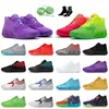 Lamelo -Ballschuhe MB.01 Lo Mens Basketball Schuh 1OF1 Queen City Rick und Morty Rock Ridge Rote Blast Buzz -Stadt Galaxy Uner Iridescent Dreams