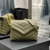 Torebki wieczorowe najwyższej jakości LOULOU Fashion Woman luksusowe torby projektanci 5A torebki z prawdziwej skóry messenger crossbody torba na ramię z łańcuszkiem Totes Lady Wallet