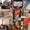 50pcs Punk Rock Stickers Rock and Roll Music Sticker Vinil Su Geçirmez Atıklar Metal Bant Su Şişesi Dizüstü Bilgisayar Bilgisayar Telefonu Yetişkinler Gençler YG-24B