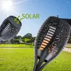 Solar Lawn Lights Flame Torch Garden Vloerlampen Buiten Waterdicht Lantaarns Verlichting Decor Spotlights Camping Lamp