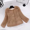 Frauen Pelz Weiß Faux Mantel Frauen Jacke Winter Koreanische Hohe Qualität Kurze Warme Plus Größe Mode Mantel 3XL