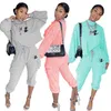 New Women Women's Tracksuits Summer Clothes Long Sleeve Shorts Outfits 2 Piece Set Sportswear Jogging Sport Suit Sweatshirt Fashion Solid T-Shirt Long