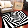 Dywany Proste nowoczesne abstrakcyjne chińskie atrament czarny biały dywan maty podłogowe do pielęgnacji do formy do salonu dywaniki sypialni