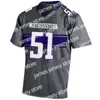 2021 Northwestern Wildcats Football College Jersey Hunter Johnson Evan Hul