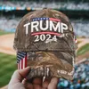 U.S 2024 Trump Presidential Election Election Hat Baseball Adjustable Speed Rebound Cotton Sports Cap wly935