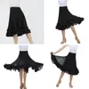 Stage Wear Waltz Flamenco Costume Ballroom Dance Skirt For Women Ladies Practice Dress