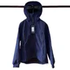Hooded Jackets Loose Windproof Storm Cardigan Overcoat Fashion Company Zip Fleece Lined Coat Men 23VTFCsml