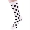 Calcetines para hombres 12 pares 23 colores Hombres Happy Dot Moda Vestido casual de tubo largo