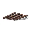 Linbaiway Retro Wood Tie Clips for Mens Fashion Gentlemen Wedding Business Bar Clip