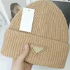 Gebreide hoed luxemerkontwerper Cool Beanie Cap ppdda heren en dames mode Universal Cashmere Letter Casual Skull ppdda hoed thermische hoofdbescherming buiten buiten