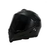 Casques de moto en fibre de carbone Grawing Racing Casque Dark Lens Full Face Safe Casco Capacete Casque Dot