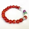 Strand MG1657 Libra Zodiac Womens Bracelet 8 MM AAA Grade Carnelian Crown Chakra Beads Energy Wrist Mala Natural Gemstone Jewelry