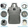 Diaper Bags Large Capacity Backpack Waterproof Maternity Baby With USB Interface Mummy Travel For Stroller 221014