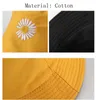 Ball Caps Summer Fashion Men Women Little Daisy Cotton Double-sided Bucket Hat Bob Sunscreen Sun Cap Hio Hop Fisherman Panama