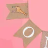 Party Decoratie 1 st Banner Linnen Animal Giraffe Bunting Garland voor verjaardagshuisdecoratie