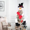 クリスマスの装飾ビッグサイズ人形サンタクロース雪だるまおもちゃXmasギフト子供の赤い木の飾り