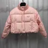 2022 Convertible Down Jacket For Women Designer Padded Short Coat Winter Detachable Sleeves