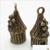 Charms 52 pièces Antique Sier Bronze plaqué fleur maison cabine charmes pendentif collier à faire soi-même Bracelet bracelet résultats 18X7X7Mm 2059 Q2 Drop Dhmeq