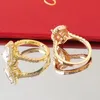 他のデザイナーリングLuxurysLoveRings Luxury Designer Jewelry Classic Hot Staly Big Diamond Ring Lovers Gifts非常に素敵なdyqf