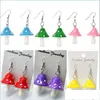 Dangle Chandelier Simation Mushroom Eardrop Cute Charm Earring Plastic Ear Ornament Girl Gift Jewelry Findings Women 6 Color 1 88Ym Dhcpf