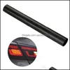 Car Stickers 2X 30 X 150Cm Matte Smoke Light Film Car Black Tint Headlight Taillight Fog Vinyl Rear Lamp Drop Delivery 2022 Mobiles Dhuek